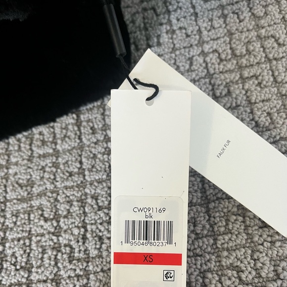Calvin Klein Faux Fur Jacket